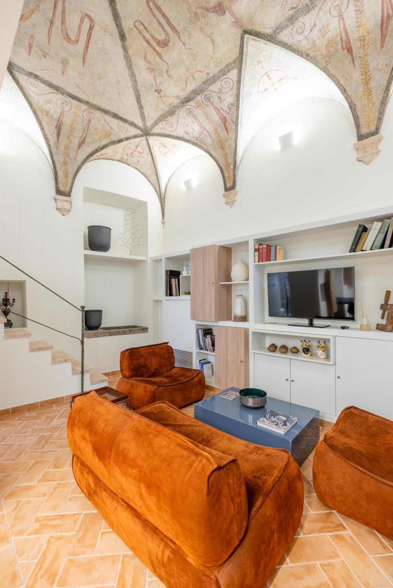 Navona - With Autentic 1500 Fresco Apartment *